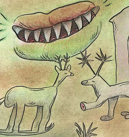 Money Mountain drawing - legend moutain folklore myth