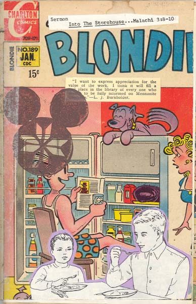 Blondie Comicbook-Charlton Comics