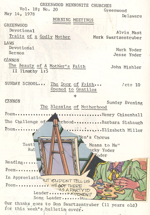 Yoder-Mishler-Slabaugh-Greenwood Mennonite Church