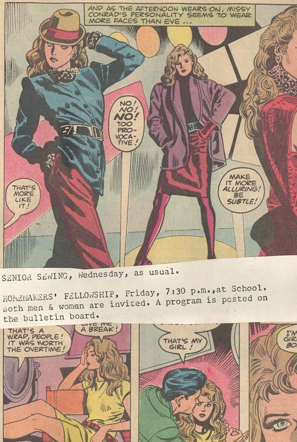 Fashion show vs Homemakers Fellowship