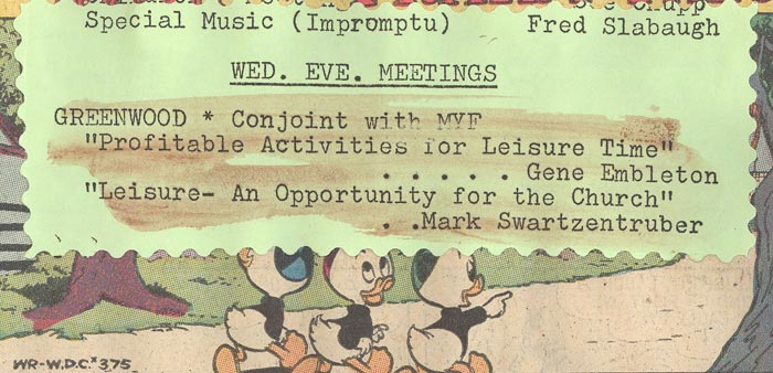 leisure time activities