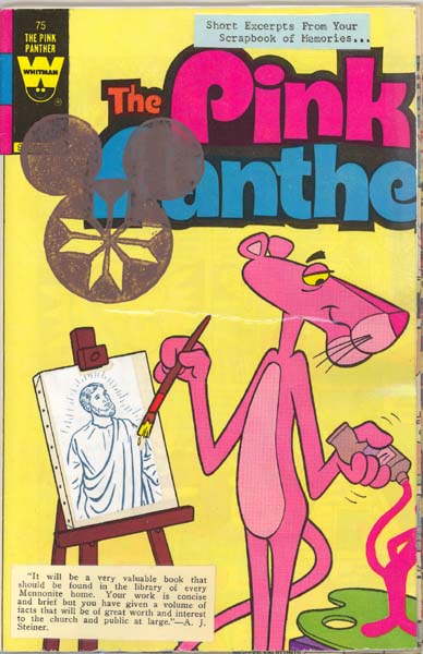 Pink Panther Comicbook-Whitman Publishing