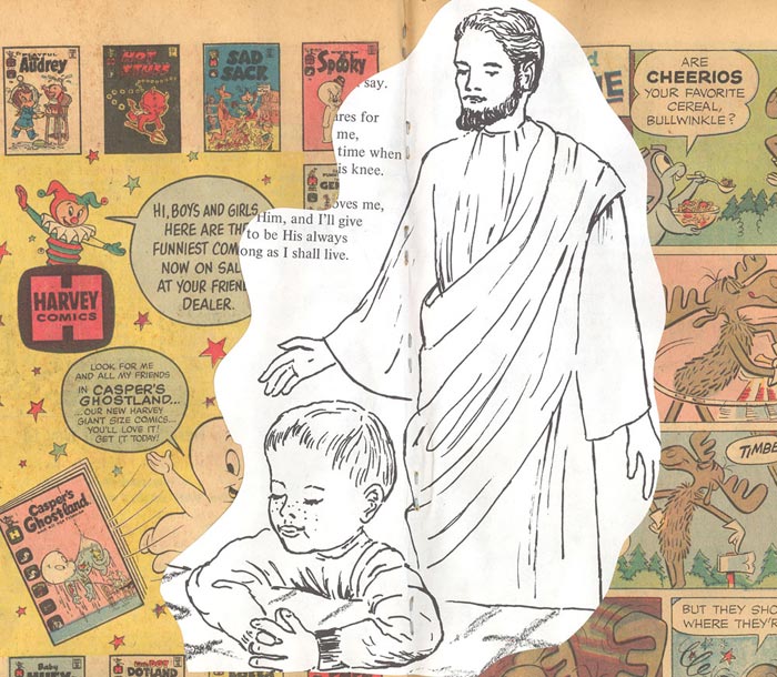 Boy praying-Jesus Image