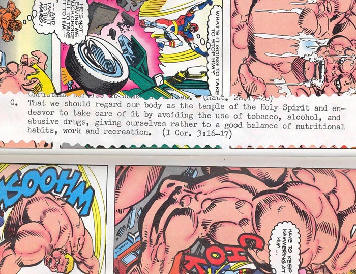 Body as temple-character